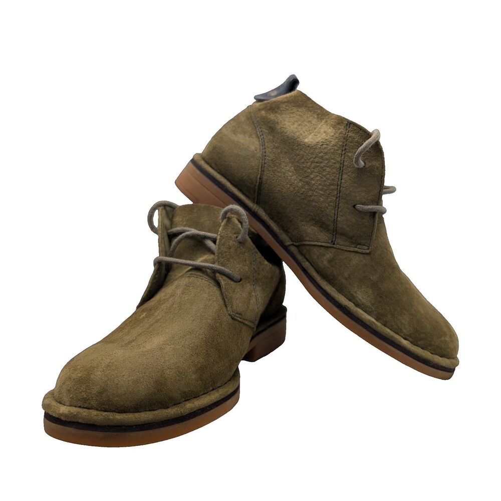 Hush Puppies Suede Sneakers Green Size Womens 6.5